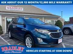 Used 2019 Chevrolet Equinox 4d SUV AWD LT w/1LT at Bradley Auto Finance near Hudson, NH