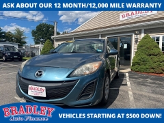 Used 2011 Mazda Mazda3 4d Sedan i Touring Auto at Bradley Auto Finance near Hudson, NH
