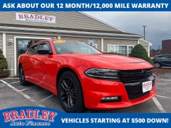 Used 2019 Dodge Charger 4d Sedan AWD SXT at Bradley Auto Finance near Hudson, NH