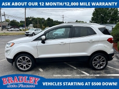 Used 2019  Ford EcoSport 4d SUV 4WD Titanium at Bradley Auto Finance near Hudson&comma; NH