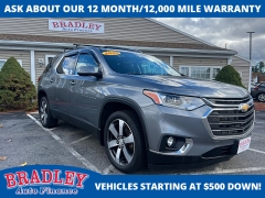  2020 Chevrolet Traverse 4d SUV AWD LT Leather at Bradley Auto Finance near Hudson, NH
