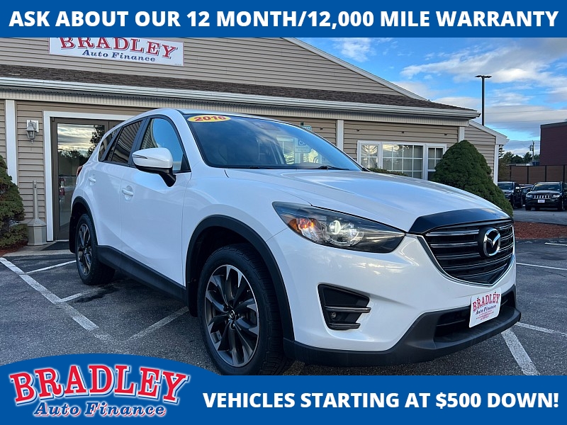 Used 2016  Mazda CX-5 4d SUV AWD Grand Touring at Bradley Auto Finance near Hudson, NH