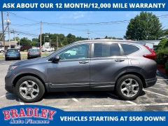 Used 2018  Honda CR-V 4d SUV AWD EX at Bradley Auto Finance near Hudson&comma; NH