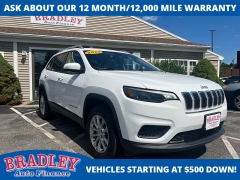 Used 2020 Jeep Cherokee 4d SUV 4WD Latitude 2.4L at Bradley Auto Finance near Hudson, NH