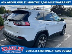Used 2019  Jeep Cherokee 4d SUV 4WD Limited 3.2L at Bradley Auto Finance near Hudson, NH