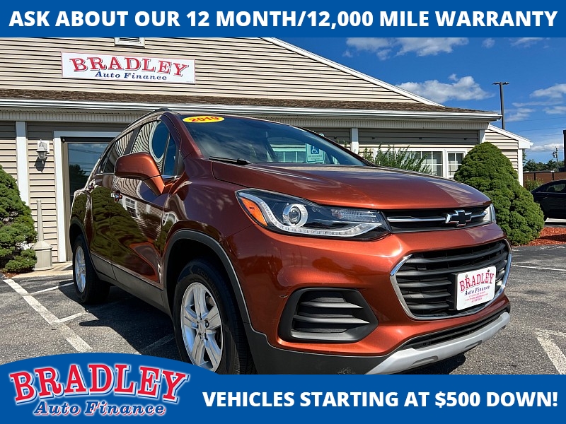 Used 2019  Chevrolet Trax 4d SUV AWD LT at Bradley Auto Finance near Hudson&comma; NH