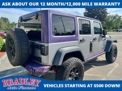 Used 2018  Jeep Wrangler JK Unlimited 4d SUV 4WD Sport at Bradley Auto Finance near Hudson&comma; NH
