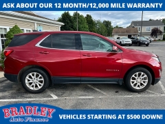 Used 2019  Chevrolet Equinox 4d SUV FWD LT w&sol;1LT at Bradley Auto Finance near Hudson&comma; NH
