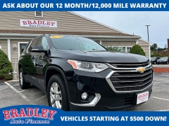 Used 2018  Chevrolet Traverse 4d SUV AWD LT Cloth w&sol;1LT at Bradley Auto Finance near Hudson&comma; NH