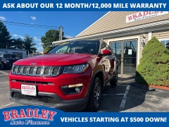 Used 2018 Jeep Compass 4d SUV 4WD Latitude at Bradley Auto Finance near Hudson, NH