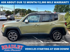 Used 2015  Jeep Renegade 4d SUV 4WD Limited at Bradley Auto Finance near Hudson&comma; NH