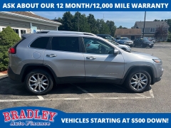 Used 2018 Jeep Cherokee 4d SUV 4WD Limited I4 at Bradley Auto Finance near Hudson, NH