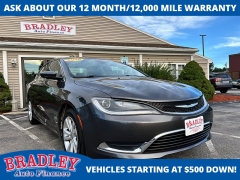  2016 Chrysler 200 4d Sedan Limited I4 at Bradley Auto Finance near Hudson&comma; NH