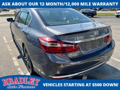 Used 2017  Honda Accord Sedan 4d Sport SE CVT at Bradley Auto Finance near Hudson&comma; NH