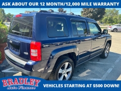 Used 2016  Jeep Patriot 4d SUV 4WD High Altitude at Bradley Auto Finance near Hudson&comma; NH