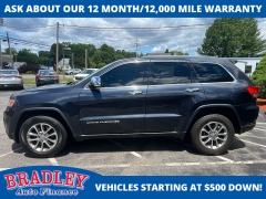 Used 2015  Jeep Grand Cherokee 4d SUV 4WD Limited at Bradley Auto Finance near Hudson&comma; NH