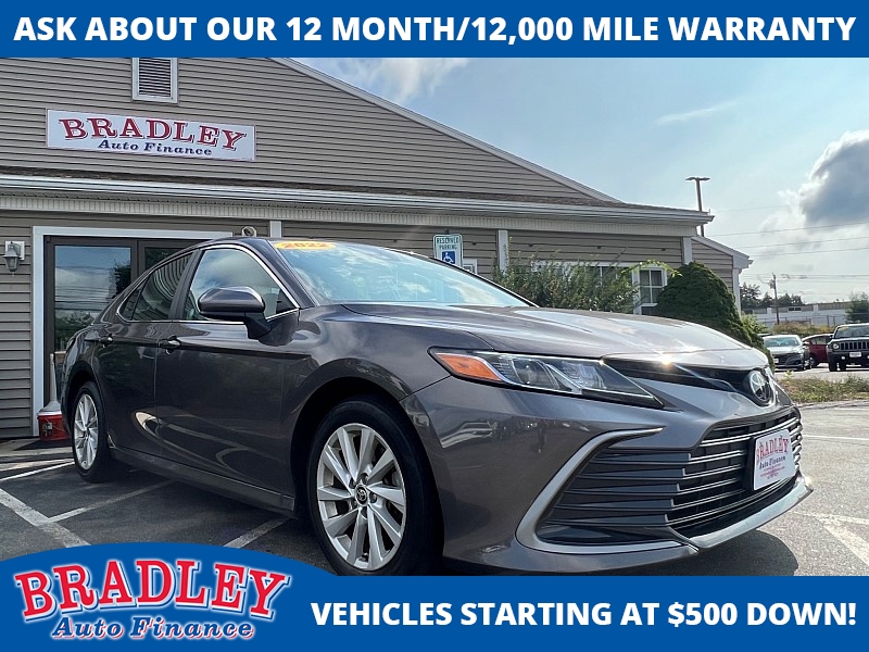 Used 2022  Toyota Camry LE Auto at Bradley Auto Finance near Hudson, NH