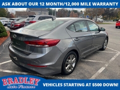 Used 2018  Hyundai Elantra 4d Sedan SEL at Bradley Auto Finance near Hudson&comma; NH