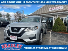 Used 2018  Nissan Rogue 4d SUV AWD S at Bradley Auto Finance near Hudson, NH