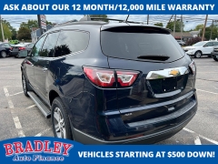 Used 2015  Chevrolet Traverse 4d SUV AWD LT1 at Bradley Auto Finance near Hudson&comma; NH