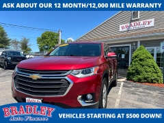 Used 2021  Chevrolet Traverse AWD 4dr LT Cloth w&sol;1LT at Bradley Auto Finance near Hudson&comma; NH
