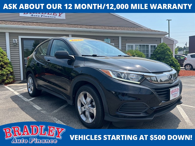 Used 2020 Honda HR-V 4d SUV AWD LX at Bradley Auto Finance near Hudson, NH
