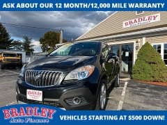 Used 2016 Buick Encore 4d SUV AWD Leather at Bradley Auto Finance near Hudson, NH