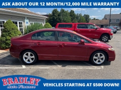 Used 2010 Honda Civic Sedan 4d LX-S Auto at Bradley Auto Finance near Hudson, NH