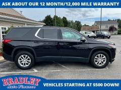 Used 2018  Chevrolet Traverse 4d SUV AWD LT Cloth w&sol;1LT at Bradley Auto Finance near Hudson&comma; NH