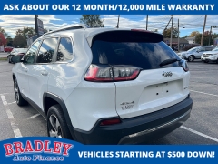 Used 2019  Jeep Cherokee 4d SUV 4WD Limited 3.2L at Bradley Auto Finance near Hudson, NH