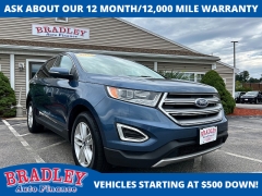  2018 Ford Edge 4d SUV AWD SEL V6 at Bradley Auto Finance near Hudson&comma; NH