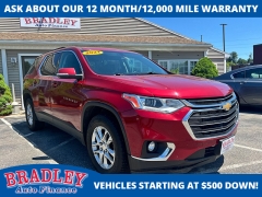  2021 Chevrolet Traverse AWD 4dr LT Cloth w&sol;1LT at Bradley Auto Finance near Hudson&comma; NH