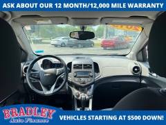 Used 2015 Chevrolet Sonic 4d Sedan LT AT at Bradley Auto Finance near Hudson, NH
