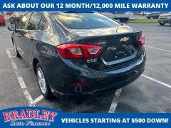 Used 2018  Chevrolet Cruze 4d Sedan LT Auto at Bradley Auto Finance near Hudson, NH