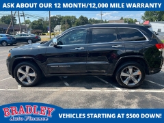 Used 2016 Jeep Grand Cherokee 4d SUV 4WD Overland at Bradley Auto Finance near Hudson, NH