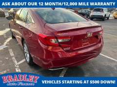 Used 2019  Honda Accord Sedan 4d LX 1&period;5L at Bradley Auto Finance near Hudson&comma; NH