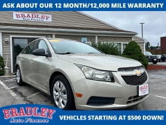 2014 Chevrolet Cruze 4d Sedan LS AT at Bradley Auto Finance near Hudson&comma; NH