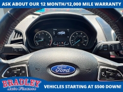 Used 2019  Ford EcoSport 4d SUV 4WD SES at Bradley Auto Finance near Hudson&comma; NH