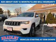 Used 2018  Jeep Grand Cherokee 4d SUV 4WD Limited V6 at Bradley Auto Finance near Hudson&comma; NH