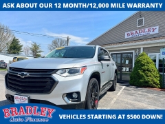 Used 2019  Chevrolet Traverse 4d SUV AWD High Country at Bradley Auto Finance near Hudson&comma; NH