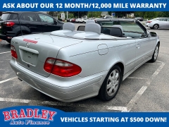 Used 2003  Mercedes-Benz CLK-Class 2d Convertible CLK320 at Bradley Auto Finance near Hudson&comma; NH