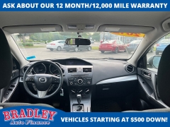 Used 2012 Mazda Mazda3 4d Sedan i Touring Auto SKYACTIV at Bradley Auto Finance near Hudson, NH