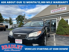 Used 2008  Hyundai Elantra 4d Sedan GLS Auto at Bradley Auto Finance near Hudson, NH