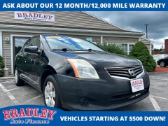Used 2011  Nissan Sentra 4d Sedan 2&period;0 CVT at Bradley Auto Finance near Hudson&comma; NH