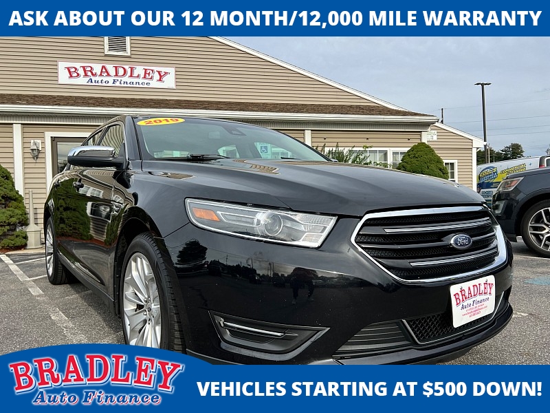 Used 2019  Ford Taurus 4d Sedan FWD Limited at Bradley Auto Finance near Hudson&comma; NH