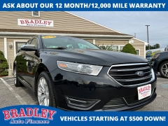 Used 2019  Ford Taurus 4d Sedan FWD Limited at Bradley Auto Finance near Hudson&comma; NH