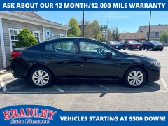 Used 2018  Subaru Impreza 4d Sedan 2&period;0i CVT at Bradley Auto Finance near Hudson&comma; NH