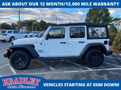 Used 2021 Jeep Wrangler Unlimited Sport 4x4 at Bradley Auto Finance near Hudson, NH