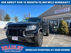 Used 2021  Chevrolet Colorado 4WD Ext Cab 128" ZR2 at Bradley Auto Finance near Hudson&comma; NH