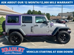 Used 2018  Jeep Wrangler JK Unlimited 4d SUV 4WD Sport at Bradley Auto Finance near Hudson&comma; NH